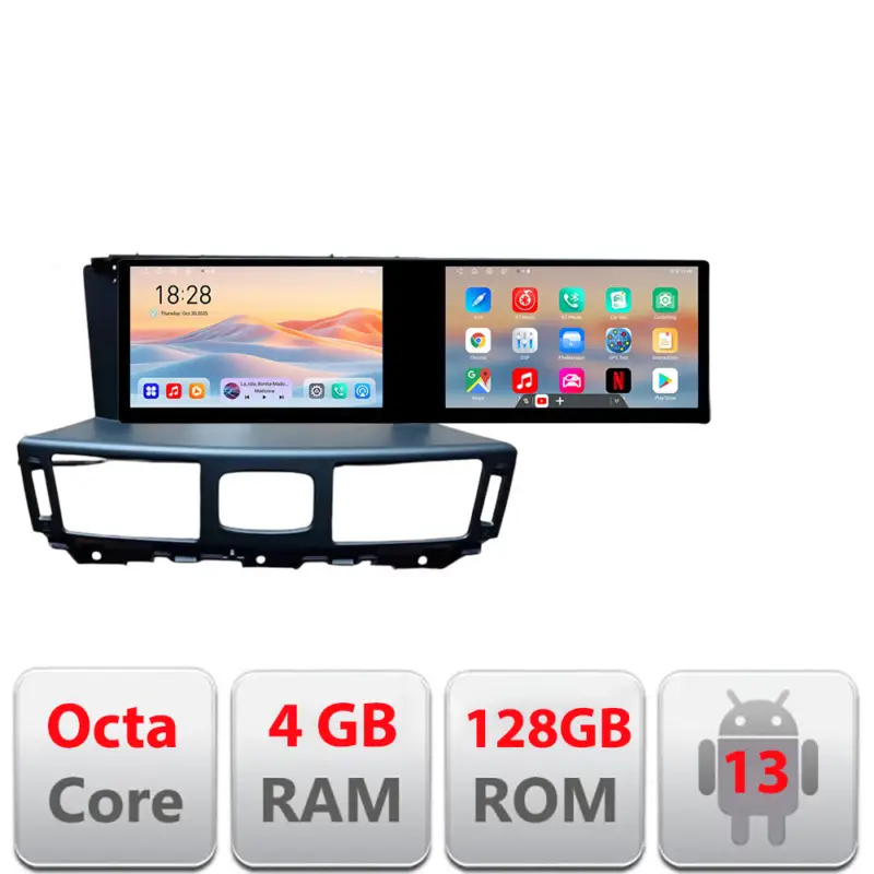 Ofertă limitată Navigație Infiniti Q70 M37 2012-2019 Android 10.5 inch 4GB+128GB