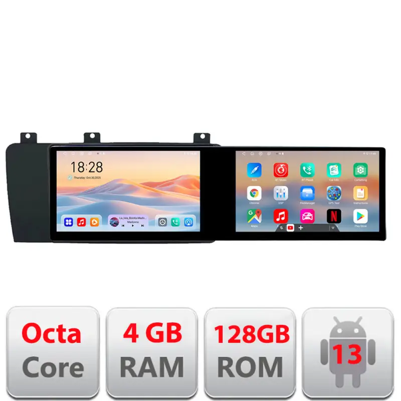 Ultima șansă Navigație dedicată Volvo S60 2002-2008, 21,6 inch, Android, 4GB+128GB