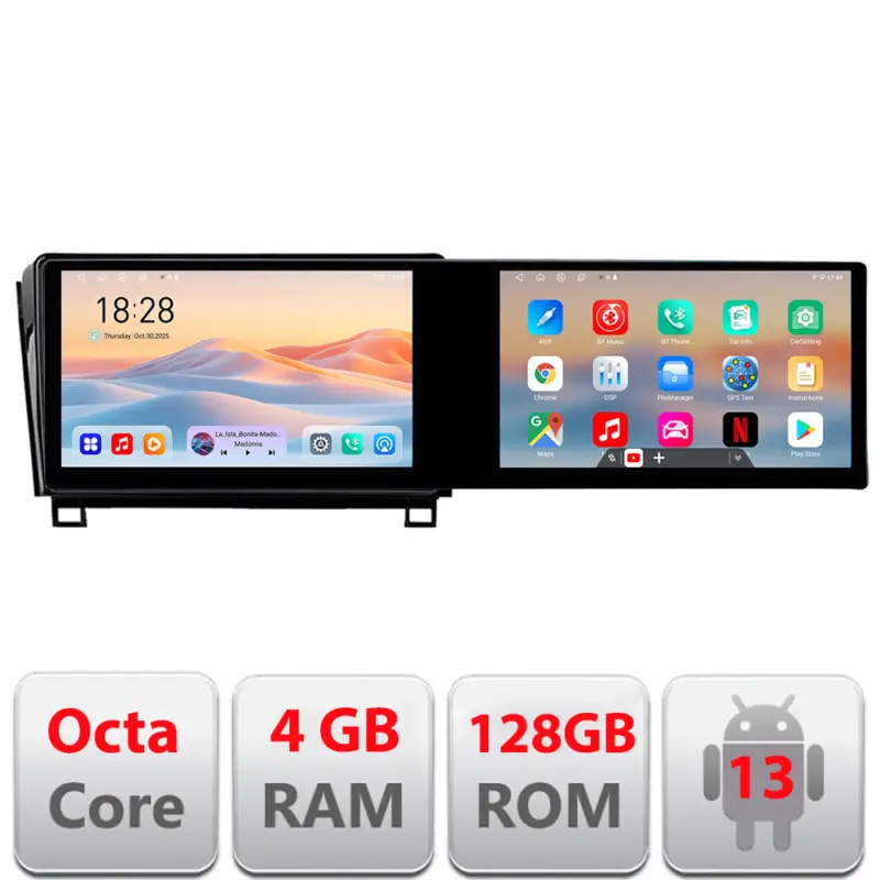 Reduceri Navigatie Android Toyota Sequoia 2008-2017, 21.6 inch, 4GB+128GB
