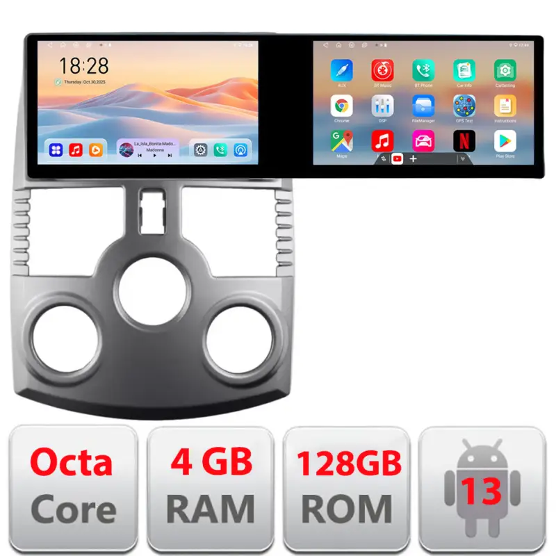 Navigație Daihatsu Terios 2006-2016 cu 2 ecrane, Android, 4GB RAM, 128GB Reducere specială
