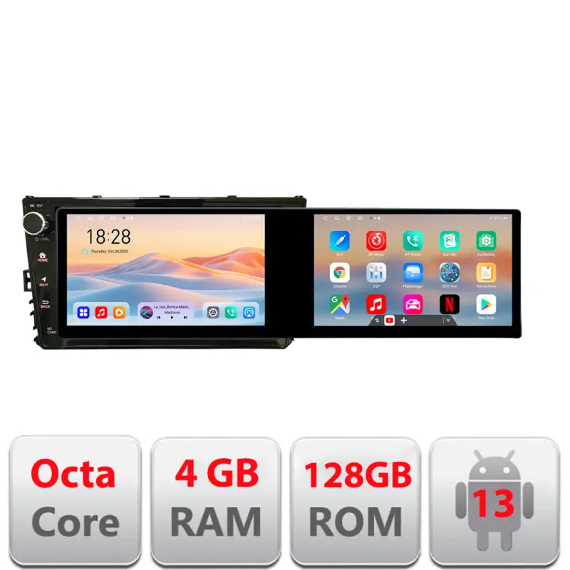 Doar azi Navigatie VW 10.5 inch Edotec Android 4GB+128GB pentru modele 2018+