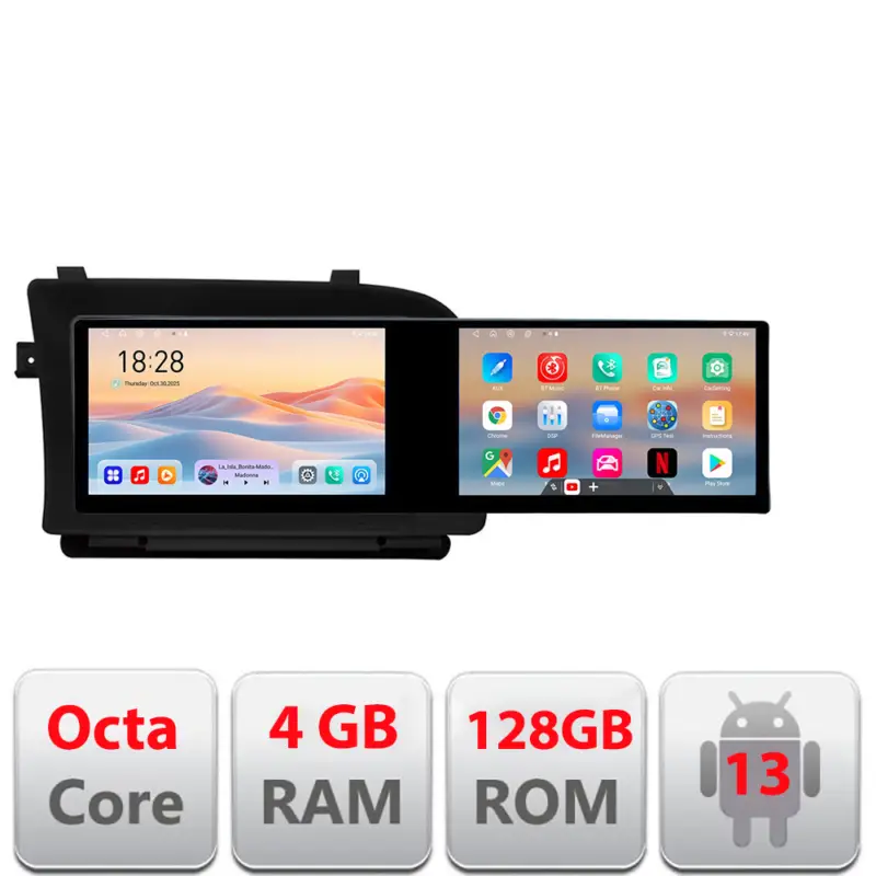 Navigație Android Mercedes S-Class W221 10.5 inch, 4GB RAM, 128GB Retur gratuit