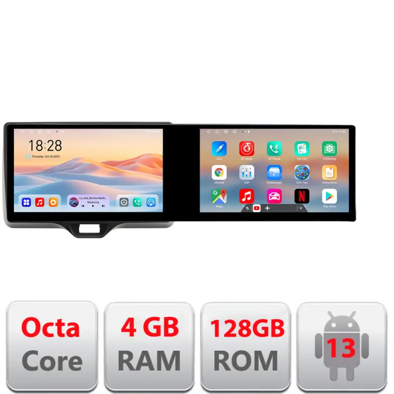 Cumpără acum Navigatie Android Toyota Yaris 2020+ Edotec 21.6 inch, 4GB RAM, 128GB