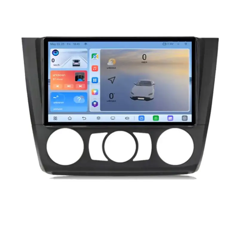 Navigatie Android BMW Seria 1 E87 2007-2011, clima manuala, 8GB+128GB, QLED Ofertă limitată