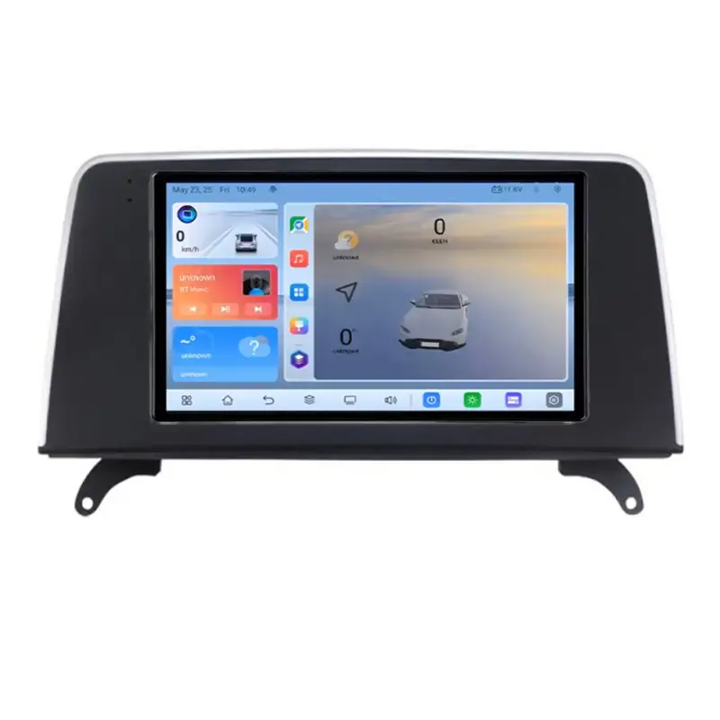 Navigatie BMW X5 E70 / X6 E71 2009-2014 CIC Android QLED 8+128GB 4G Lichidare de stoc