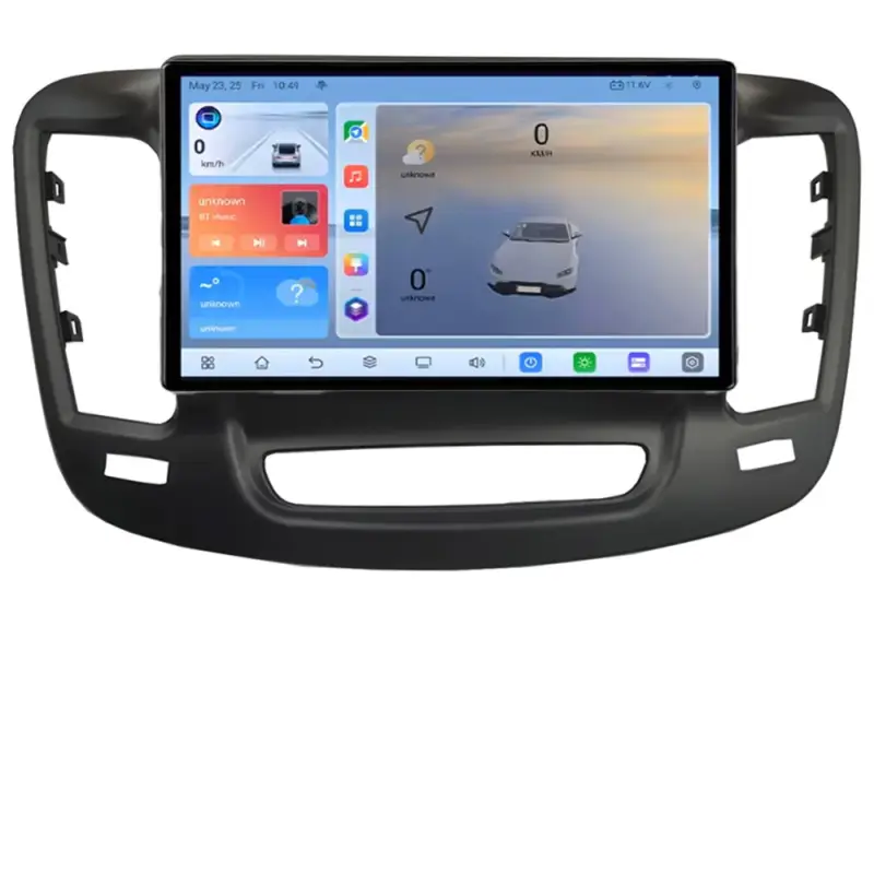 Noutate Navigatie Android Chrysler 200 2015-2019 cu ecran QLED 2K, 8GB RAM