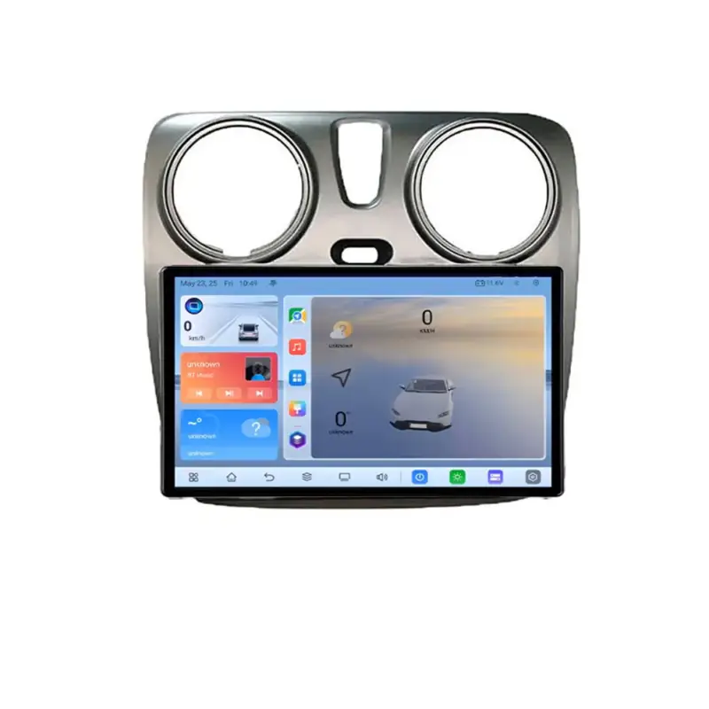 Expediere rapidă Navigatie Android Dacia Dokker 8GB RAM 128GB QLED 4G LTE GPS ADAS 360