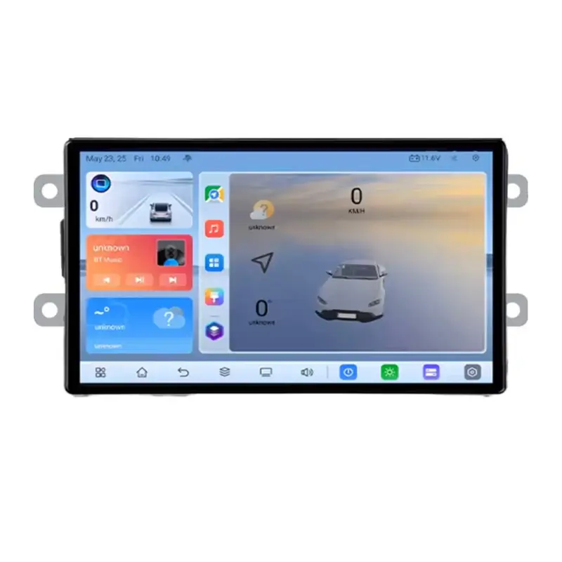 Navigație Android Dacia după 2012, 8+128 GB, QLED 1K, 4G LTE, GPS, ADAS Cumpărături sigure