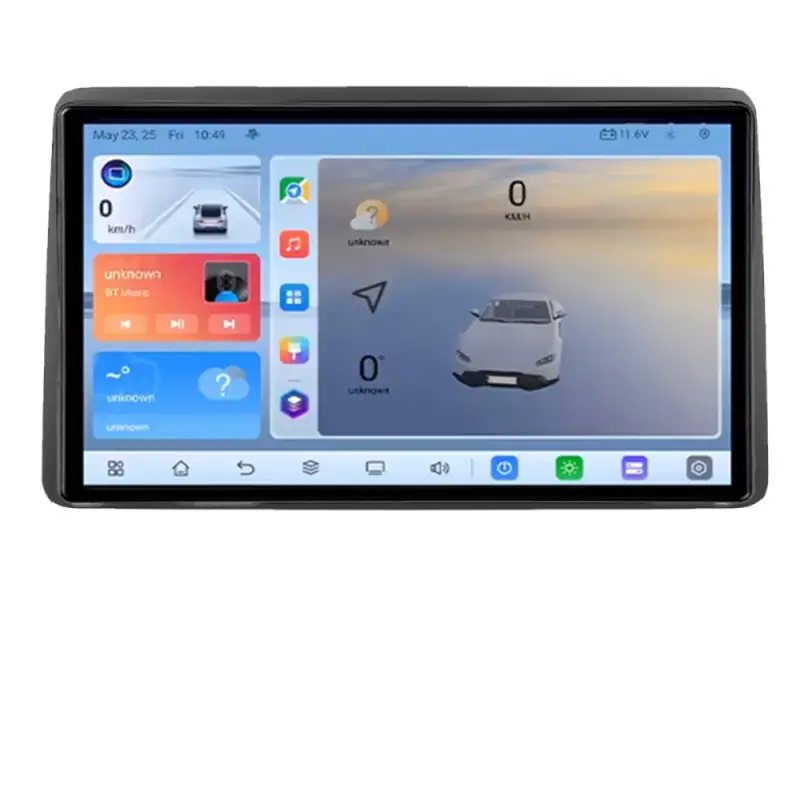 Ieftin Navigatie Android Dacia Duster 2023 cu ecran QLED 2K, Octa-Core, 8GB+128GB