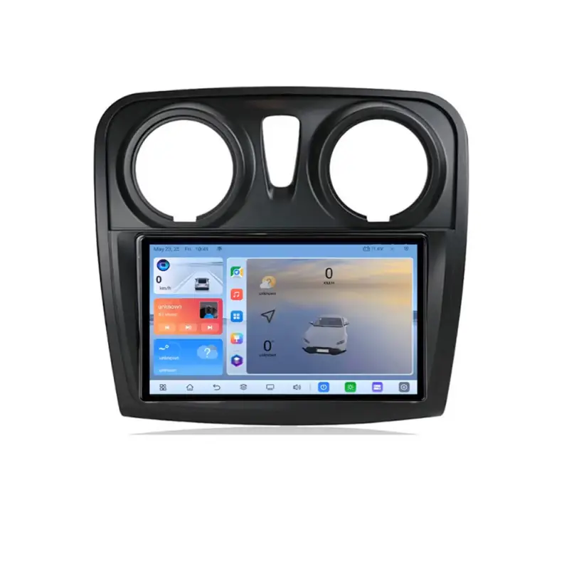 Premium Navigație Android Dacia Sandero Logan 2012-2020 QLED 8+128 4G GPS