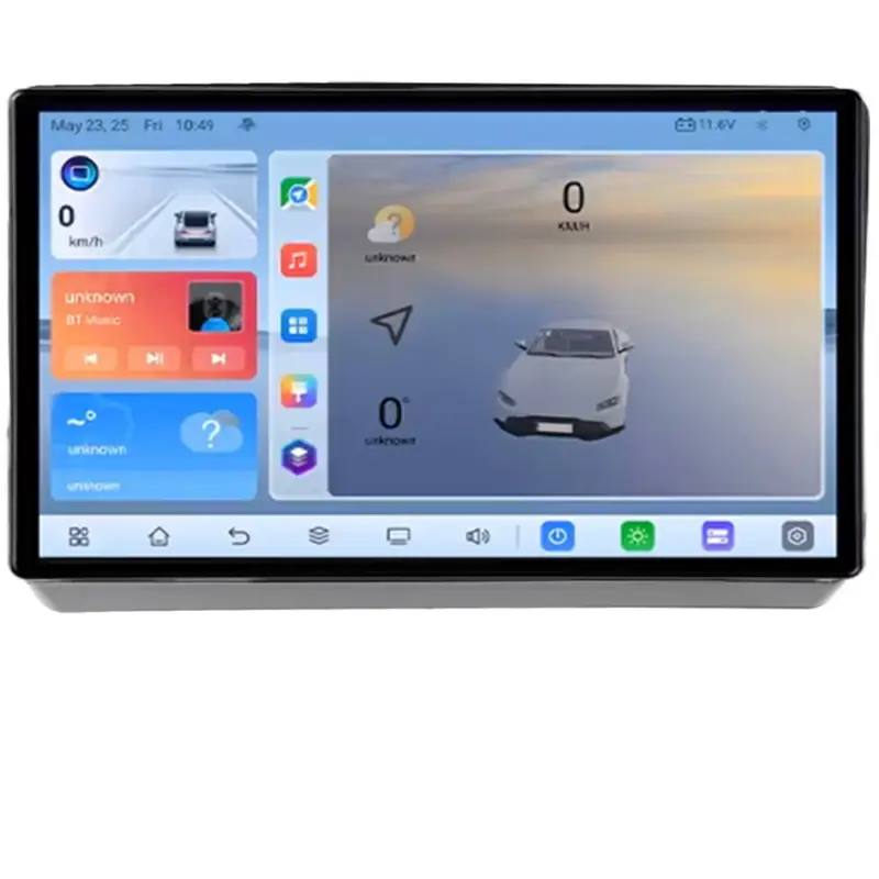 Navigatie Android Dodge Challenger 2015-2021, QLED 2K, Octa-Core, 8GB+128GB Cel mai vândut