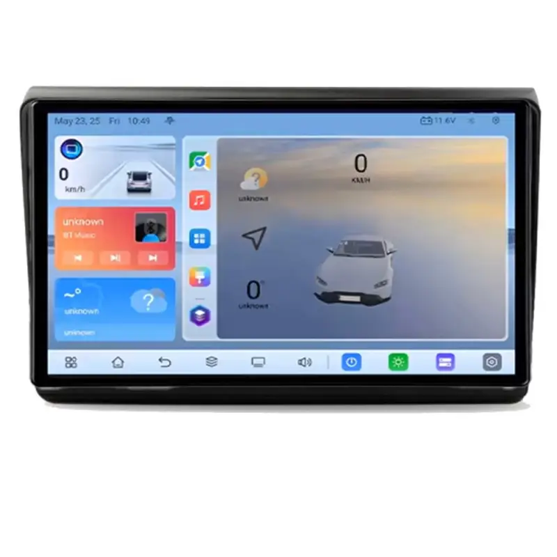 Navigație Android Fiat Bravo 2007-2014 QLED 8+128GB 4G GPS ADAS Ofertă specială