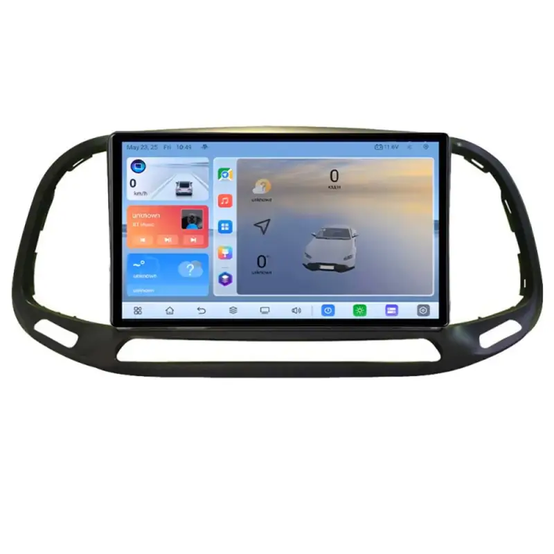Promoție Navigație Fiat Doblo 2015-2018 Android QLED 8+128 GB GPS 4G LTE ADAS