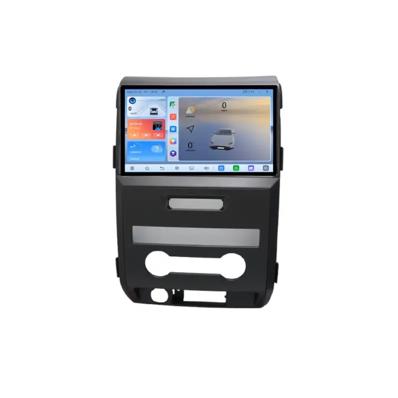 Navigatie Android Ford F150 2008-2014 QLED 8GB RAM 128GB 4G GPS ADAS Super ofertă