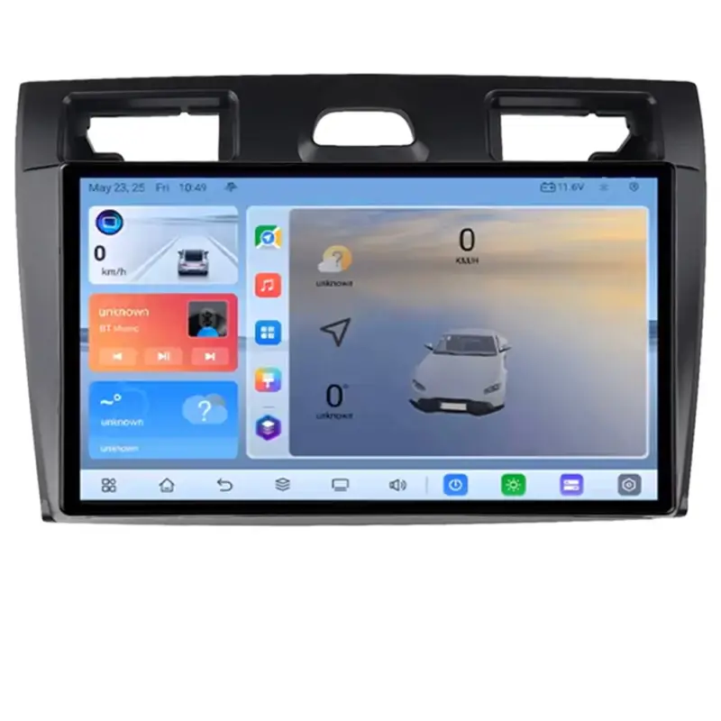 Navigație Android Ford Fiesta MK5 2002-2008, QLED 2K, Octa-Core, 8GB+128GB Reducere de preț