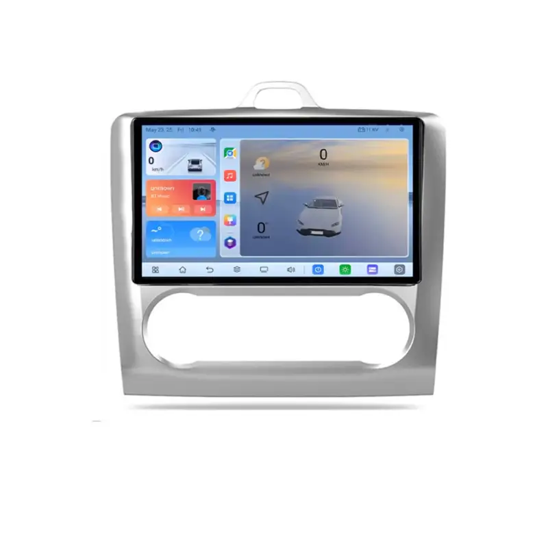 Navigație Android Ford Focus 2004-2011, climă automată, 8GB+128GB QLED Livrare gratuită