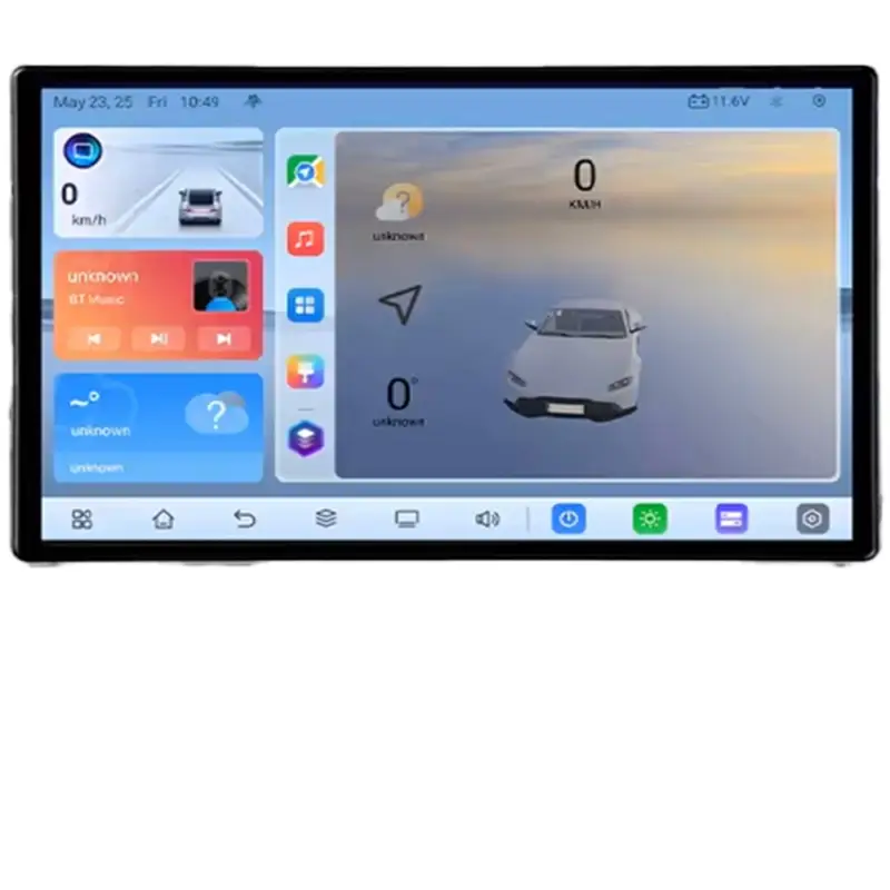 Navigatie Android Ford Focus, Mondeo, S-Max, Galaxy QLED 8GB+128GB 4G Cumpără online