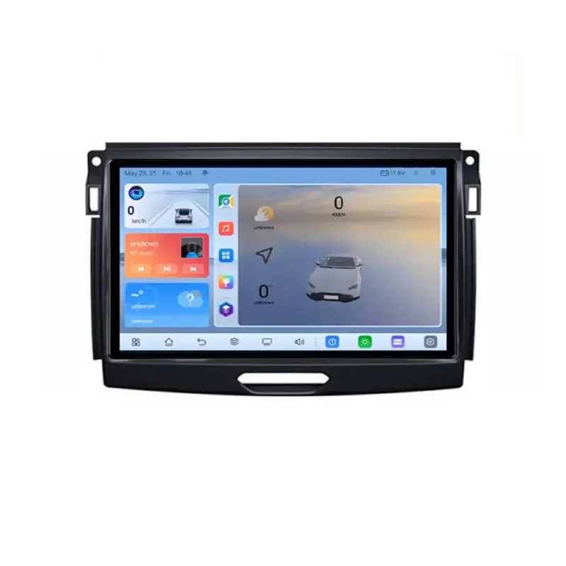 Super ofertă Navigatie Android Ford Ranger 2015-2020, QLED 1K, 8GB RAM, 128GB