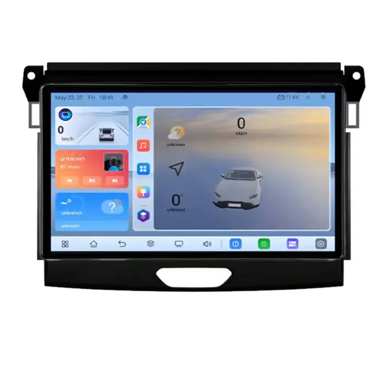 Navigatie Android Ford Ranger 2016+ 8+128GB QLED 4G GPS ADAS 360 Super ofertă