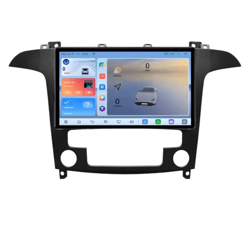 Navigatie Android Ford S-Max 2008-2012 QLED 8GB RAM 128GB 4G GPS Livrare expres