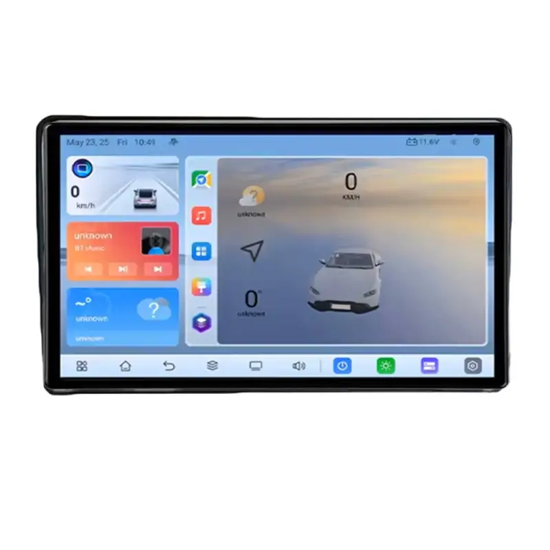Navigație Android Ford Transit/Focus/Kuga 8GB RAM 128GB QLED GPS 4G Ofertă exclusivă