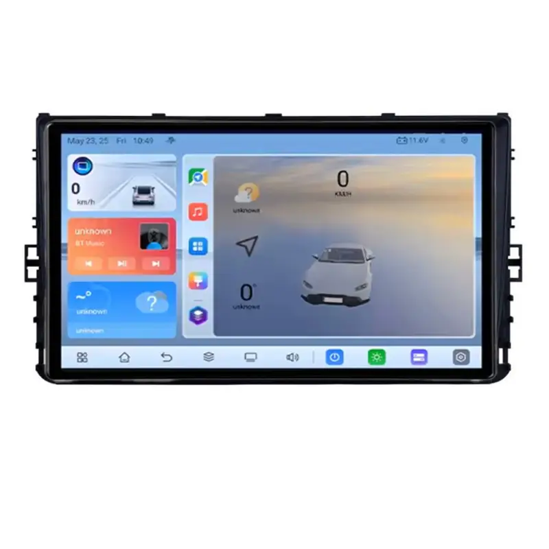Ultima șansă Navigație Android VW C-933, 8GB RAM, 128GB, QLED 1K, 4G LTE, GPS, 360