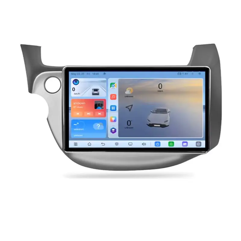 Navigație Android Honda Fit 2008-2013, ecran QLED 2K, Octa-Core, 8GB+128GB Retur gratuit