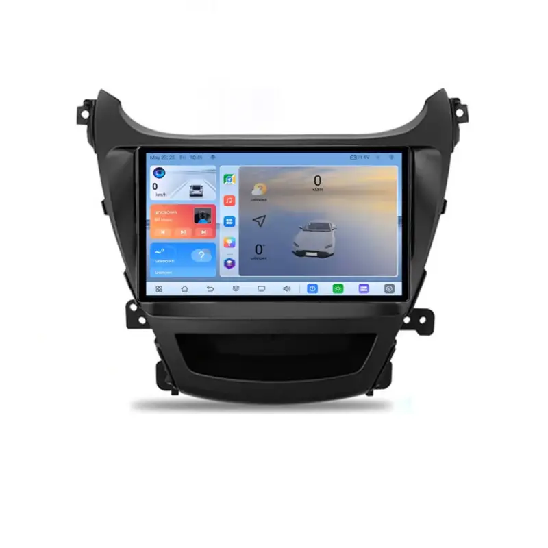 Lichidare de stoc Navigatie Android Hyundai Elantra 2013-2015, QLED 8GB+128GB 4G GPS