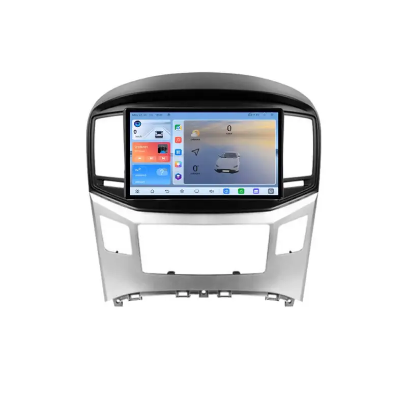 Navigatie Android Hyundai H1 Starex 2016+ QLED 8GB RAM 128GB GPS 4G Reducere de preț