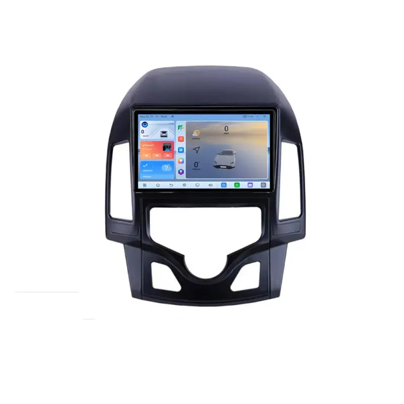 Navigatie Hyundai i30 2009-2012 pentru clima automata, QLED 8+128 GB, 4G Ofertă de sezon