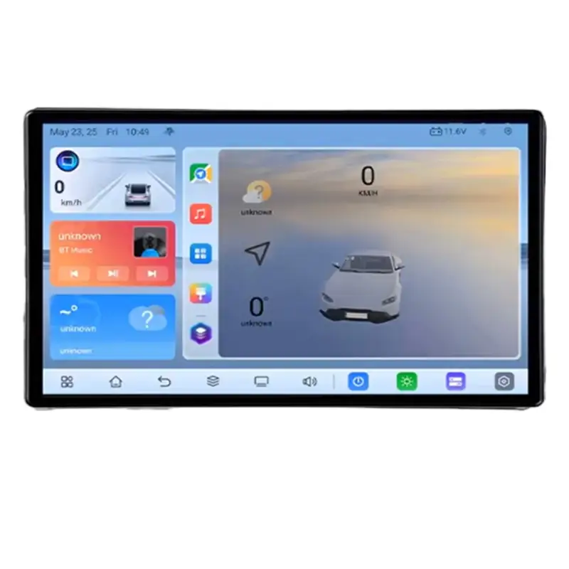 Lichidare de stoc Navigație Hyundai I40 cu Android, 8+128GB, QLED 1K, 4G LTE, GPS și ADAS