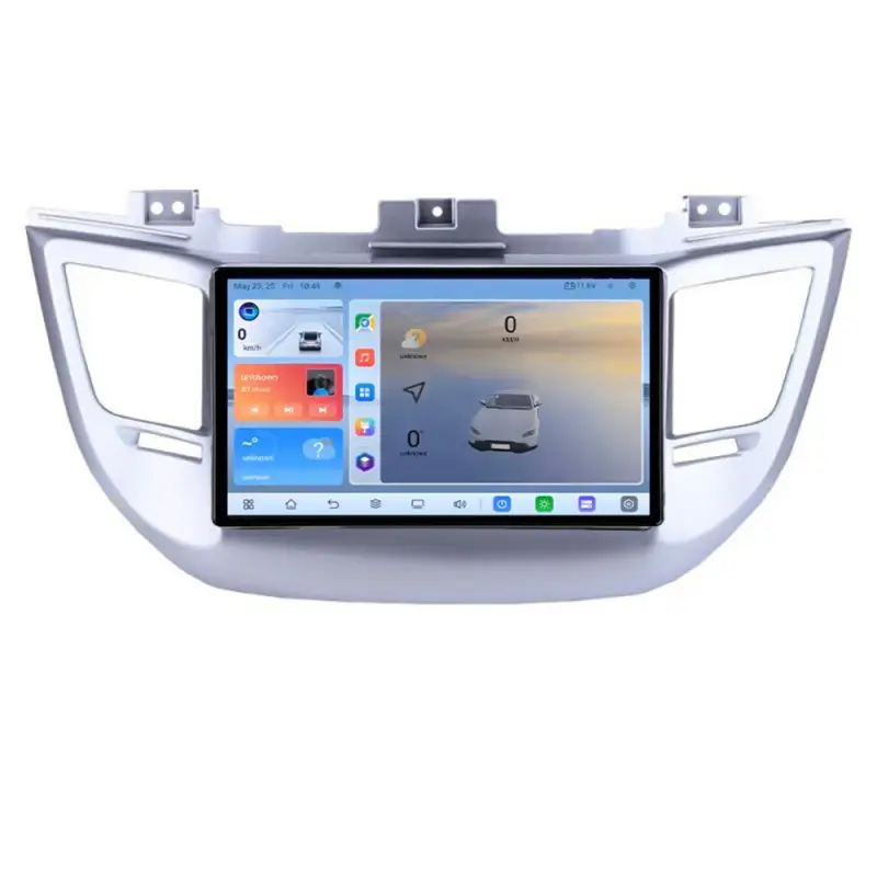Bestseller Navigatie Android Hyundai Tucson 2015-2019 QLED 8+128GB 4G GPS ADAS