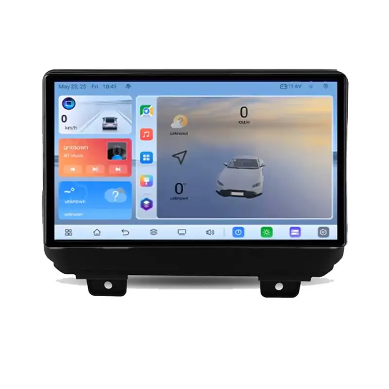 Ofertă specială Navigație Jeep Wrangler 2018+ Android, QLED 1K, 8GB RAM, 128GB, 4G LTE