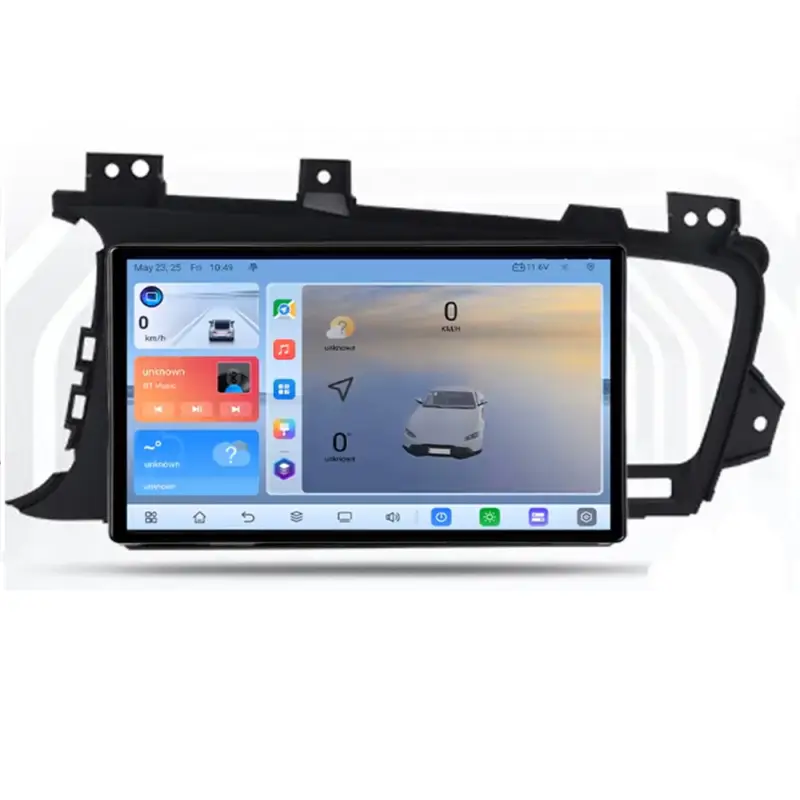 Plată securizată Navigatie Android Kia Optima 2011-2013 QLED 4G LTE GPS 8GB+128GB