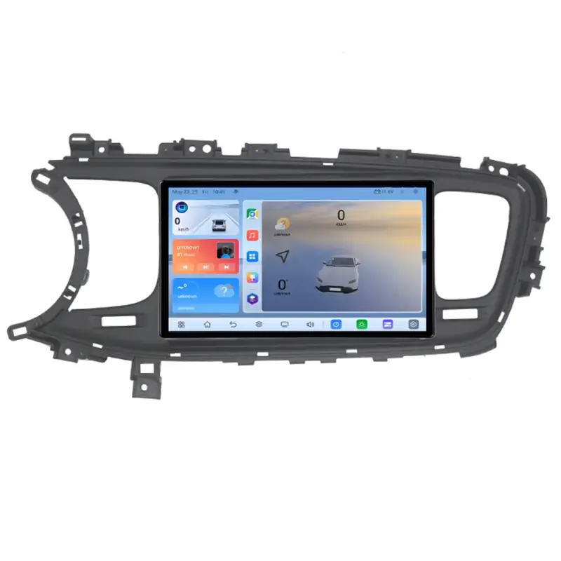 Disponibil imediat Navigatie Android Kia Optima 2014-2015 cu ecran QLED 2K, Octa Core, 8+128 GB