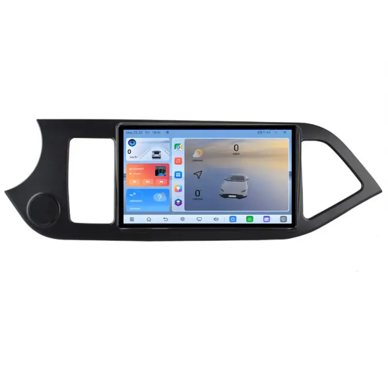 Navigatie Android Kia Picanto 2011-2015 QLED 1K, 8GB RAM, 128GB, 4G LTE, GPS Livrare expres