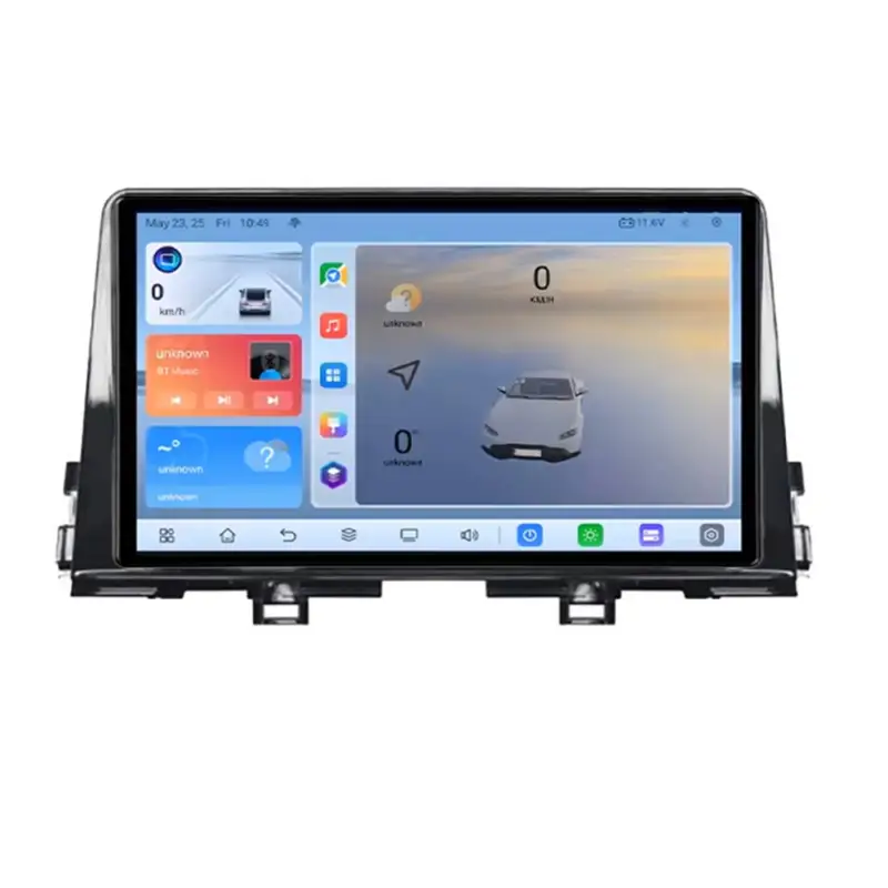 Bestseller Navigatie Android Kia Picanto 2016+ QLED 1K, 8GB RAM, 128GB, 4G LTE