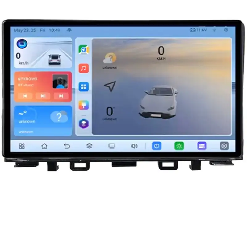 Livrare expres Navigatie Android Kia Rio 2019+ cu ecran QLED 2K, Octa-Core, 8GB+128GB