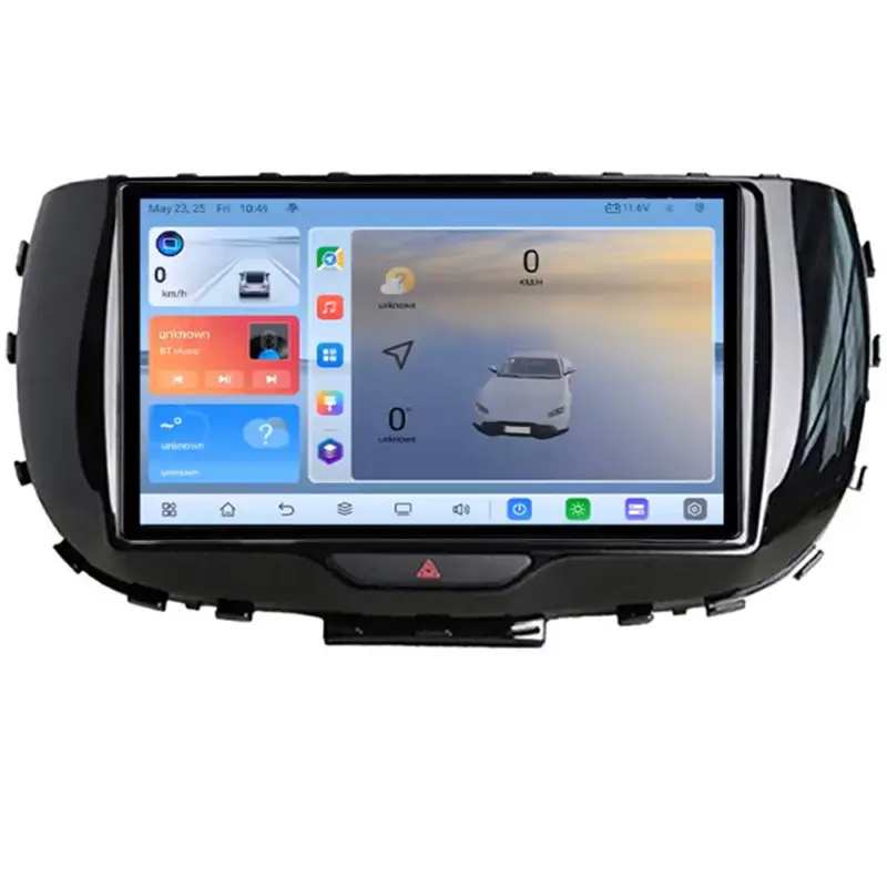 Super ofertă Navigatie Android Kia Soul 2020+ QLED 8GB RAM 128GB GPS 4G LTE ADAS