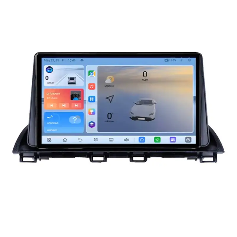 Calitate înaltă Navigatie Mazda 3 2014-2019 Android QLED 8+128GB 4G LTE GPS ADAS
