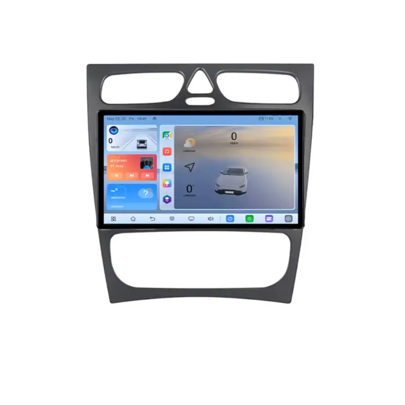 Navigatie Android Mercedes C W203 2001-2007, 8GB RAM, 128GB, QLED, 4G Preț redus