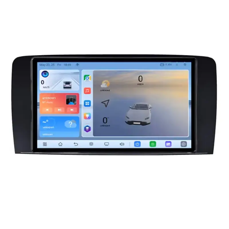 Calitate înaltă Navigatie Android Mercedes Clasa R W251 8GB RAM 128GB QLED 4G LTE GPS