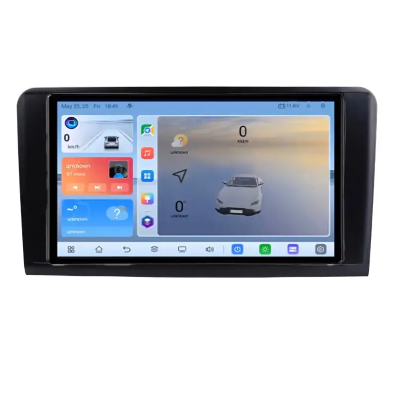 Preț mic Navigație Android Mercedes ML GL W164 X164 QLED 8+128 4G LTE GPS