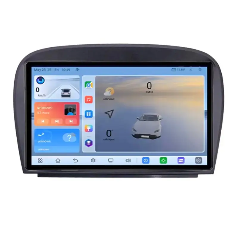 Retur gratuit Navigatie Android Mercedes SL W230 2004-2011 QLED 8+128GB GPS 4G