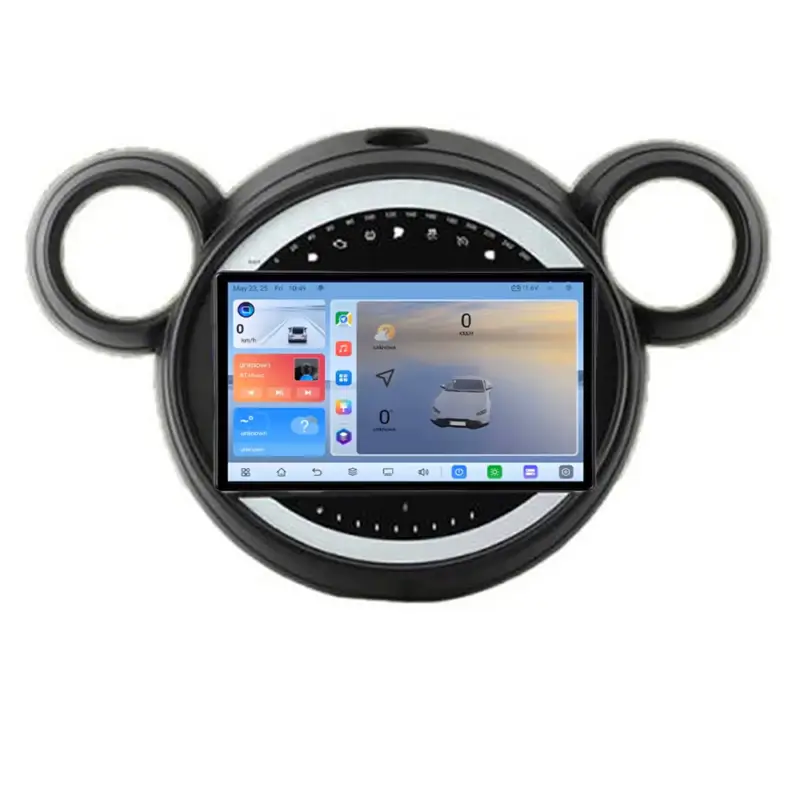 Disponibil imediat Navigație Android Mini Cooper 2009-2015 CIC 8+128GB QLED 4G GPS