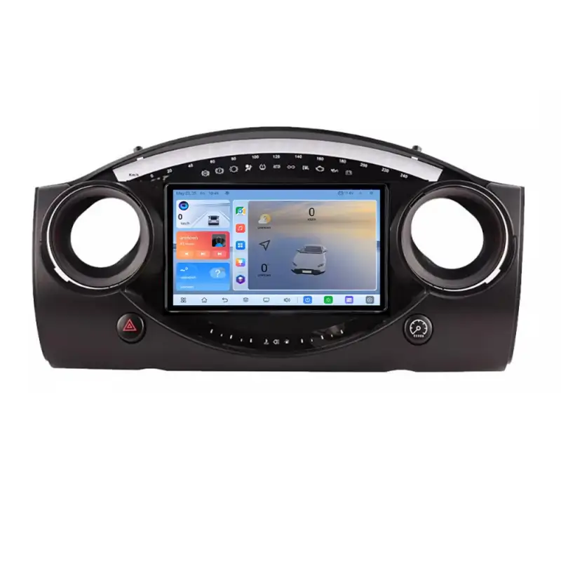 Reducere specială Navigatie Android QLED 4G GPS pentru Mini Cooper 2004-2006