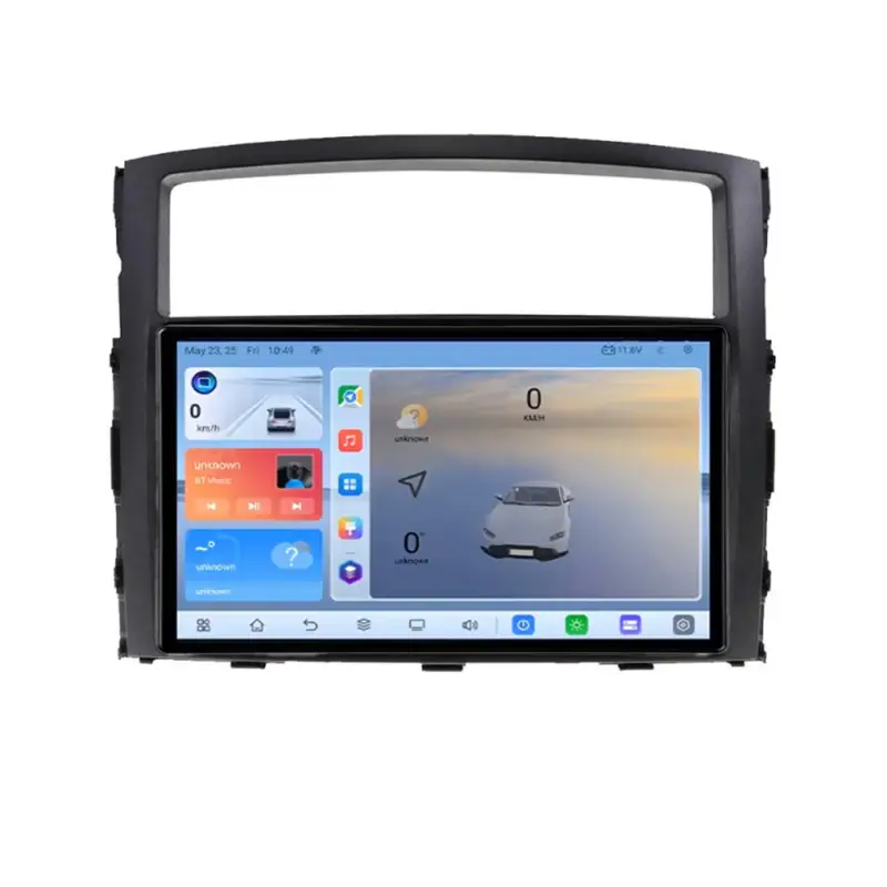 Plată sigură Navigație Mitsubishi Pajero 2006-2018 Android 8 Core 8+128GB QLED 4G GPS