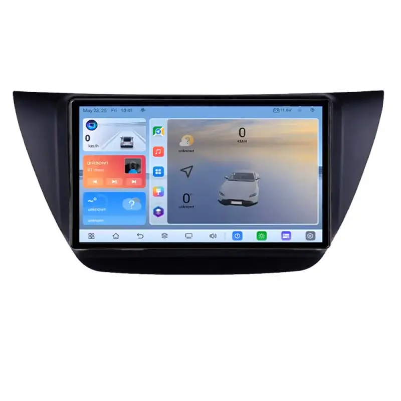 Expediere rapidă Navigatie Android Mitsubishi Lancer 2001-2007, 8GB RAM, 128GB, QLED, 4G