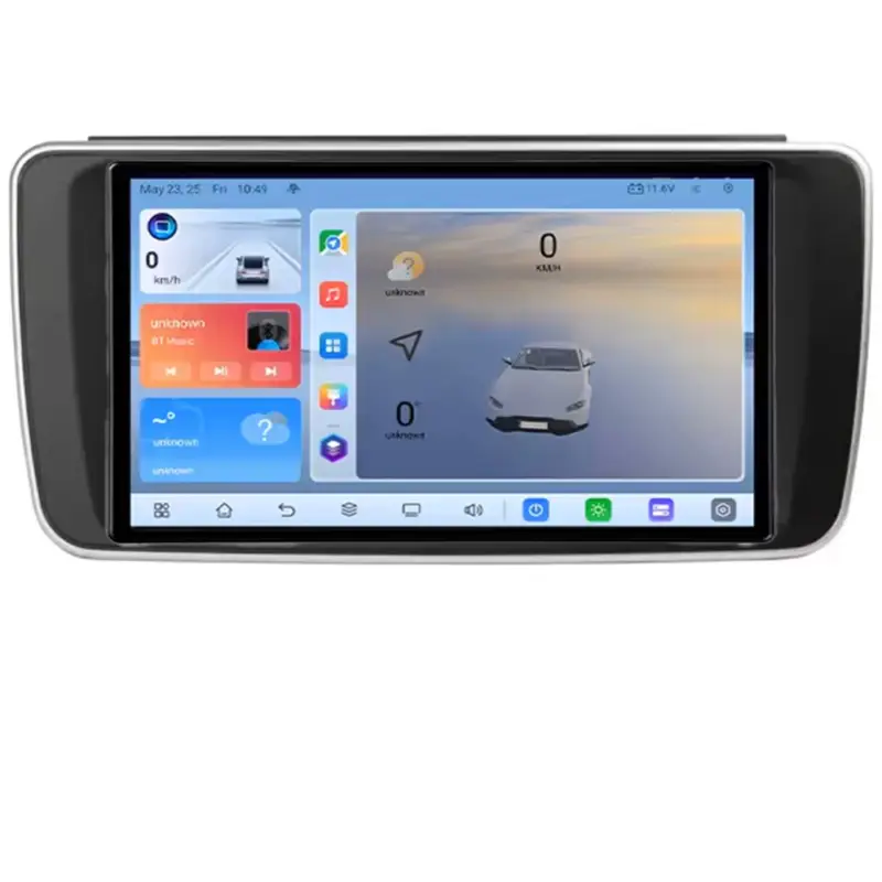 Navigatie Nissan Leaf 2018-2024 QLED 8+128GB, 4G LTE, GPS, ADAS Preț mic