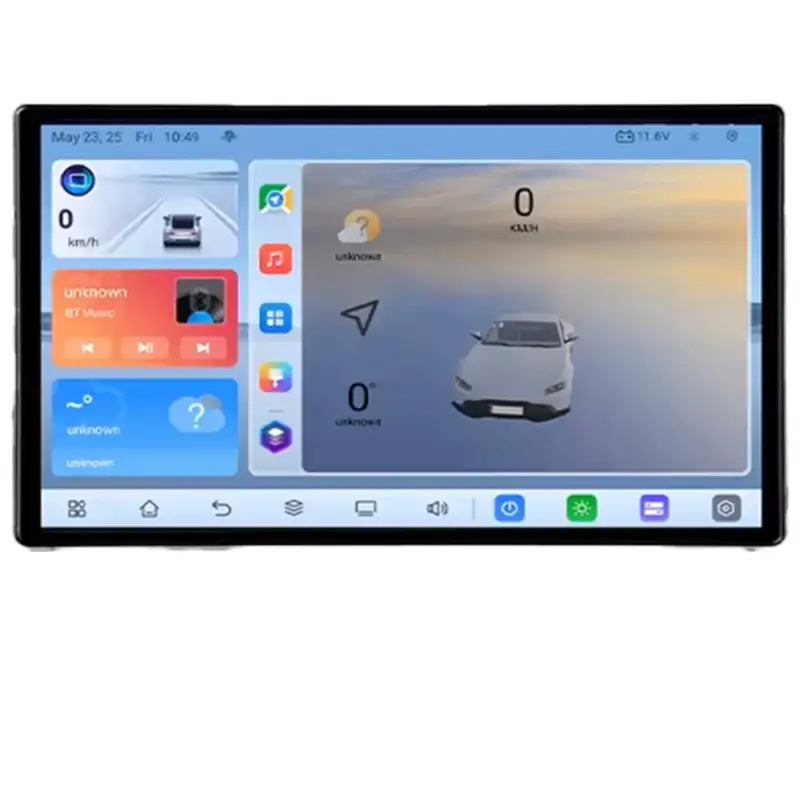 Livrare gratuită Navigație Nissan Murano 2004-2009 Android QLED 2K Octa Core 8GB+128GB
